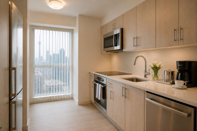 Private kitchen, The Alwyn Hotel, Toronto