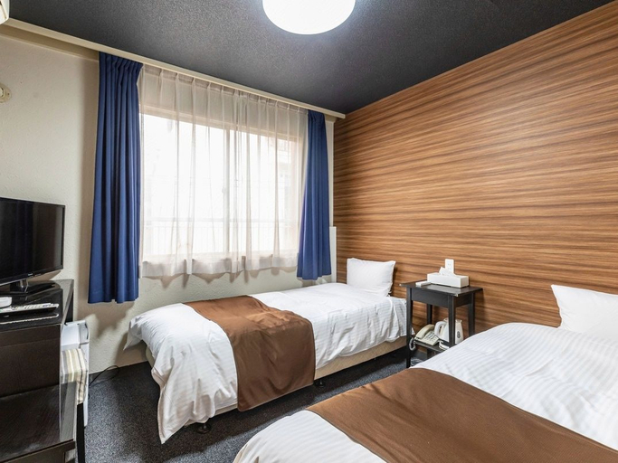 Bedroom, Business Hotel Japan, Takamatsu