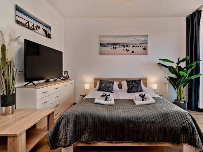 Bedroom 2, BlueApart Apartamenty Nexo, Puck