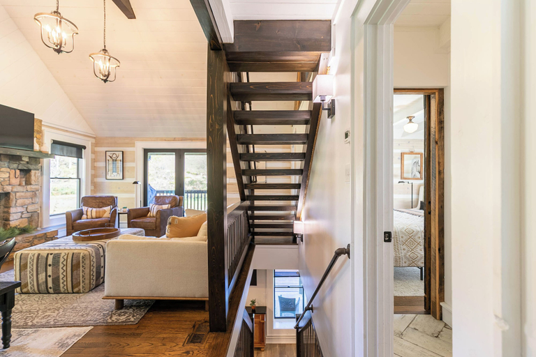 Interior 2, Copper Cabin - Modern Cabin Along Cove Creek, hot Tub, Fire pit, Watauga