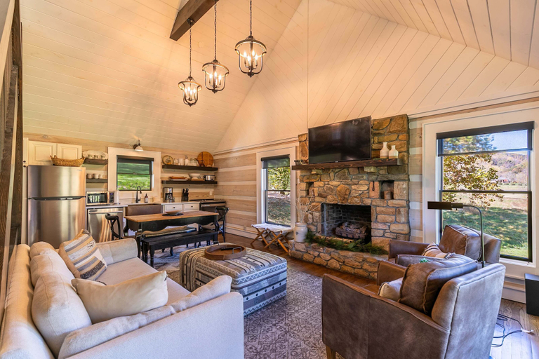 Interior 4, Copper Cabin - Modern Cabin Along Cove Creek, hot Tub, Fire pit, Watauga