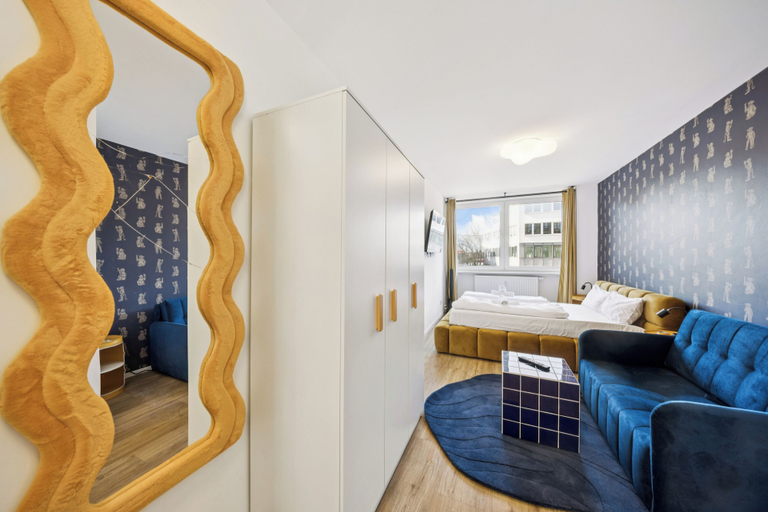 Bedroom 3, Arbio I Cube Apartments, Hamburg