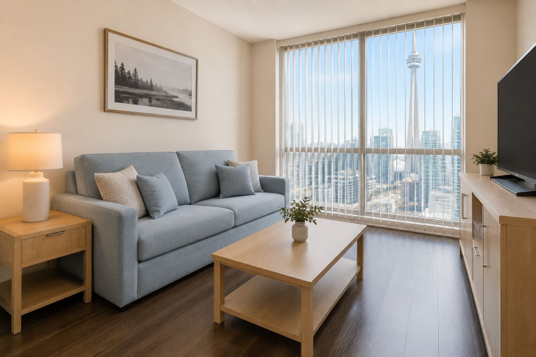 Living area 3, The Kelwyn Suites, Toronto