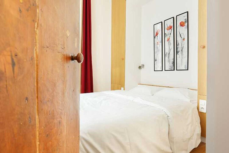 Bedroom 3, Charming Apartment - 1br/4p - Le Marais, Paris