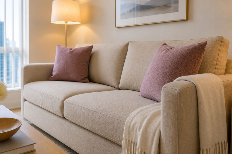 Living area 2, Silvermere Suites, Toronto