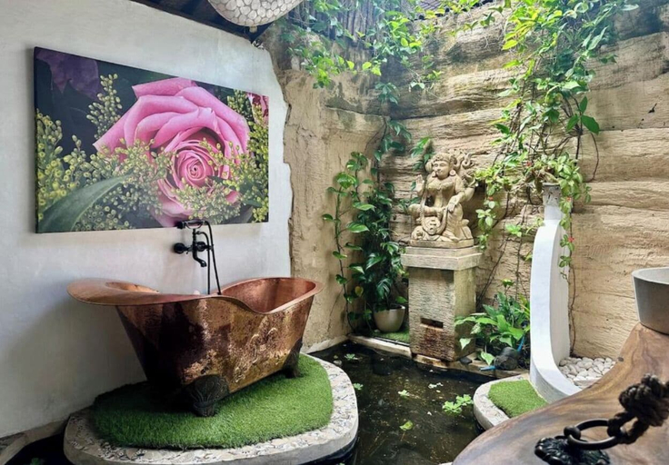 Spa, Unique 1BR Villa Ubud Center, Gianyar