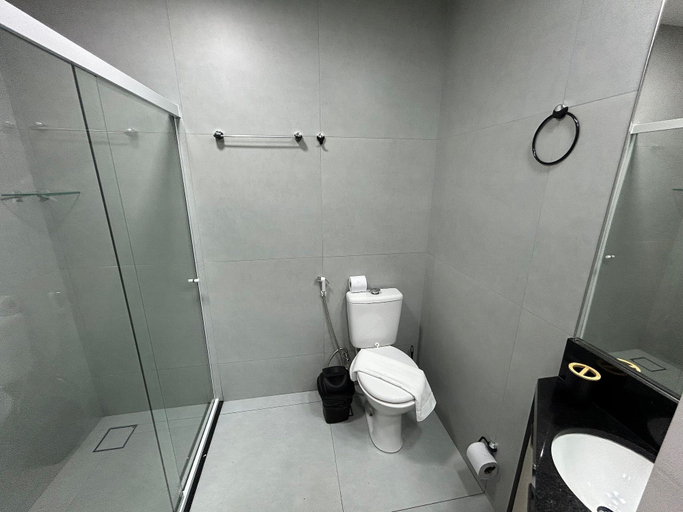 Bathroom 2, Bela Hospedagem - 105 Solaz Smart, João Pessoa