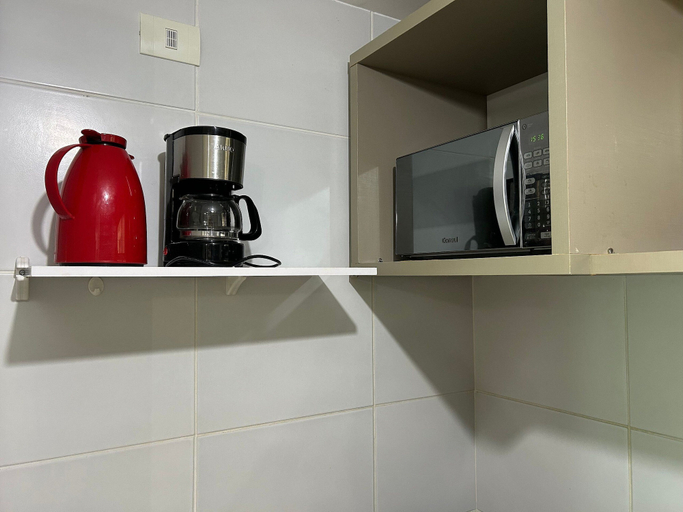 Microwave, Bela Hospedagem - 302A Luxor frente mar, João Pessoa