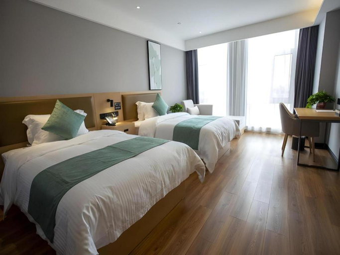 Bedroom 2, Green Tree Inn Hebei Handan Guantao County Weizheng Road, Handan