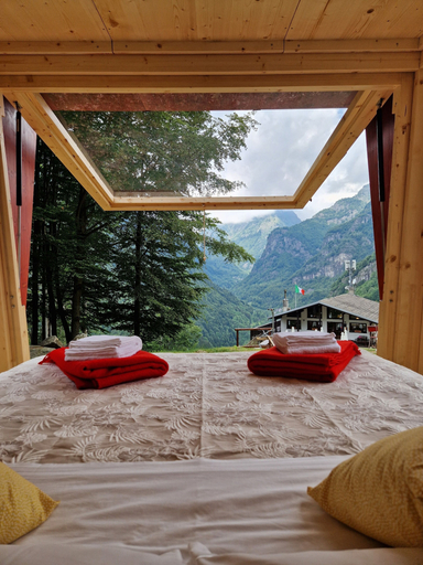Mountain view 2, Glamping Alpe Campo Rimasco, Vercelli