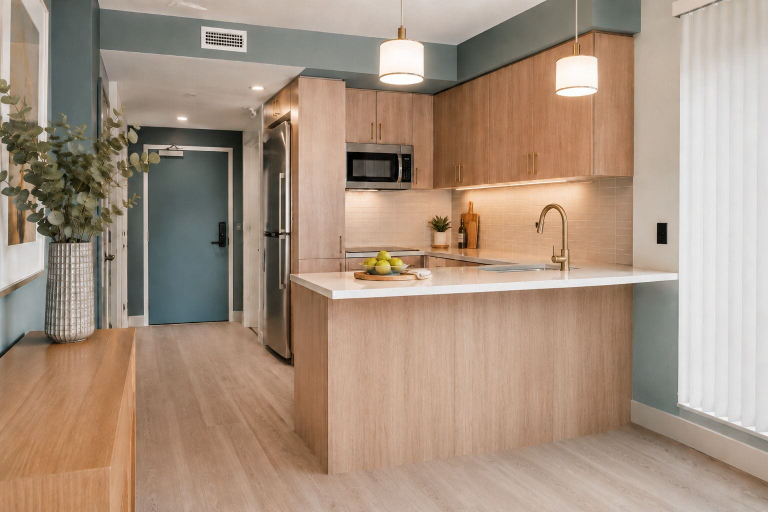 Private kitchen, The Larkwyn Suites, Toronto