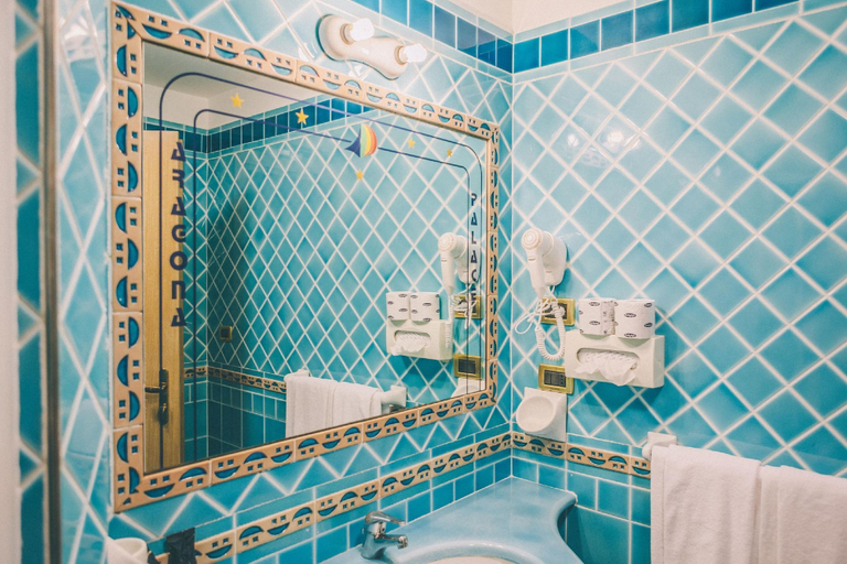Bathroom 5, Aragona Palace Hotel & Spa, Napoli
