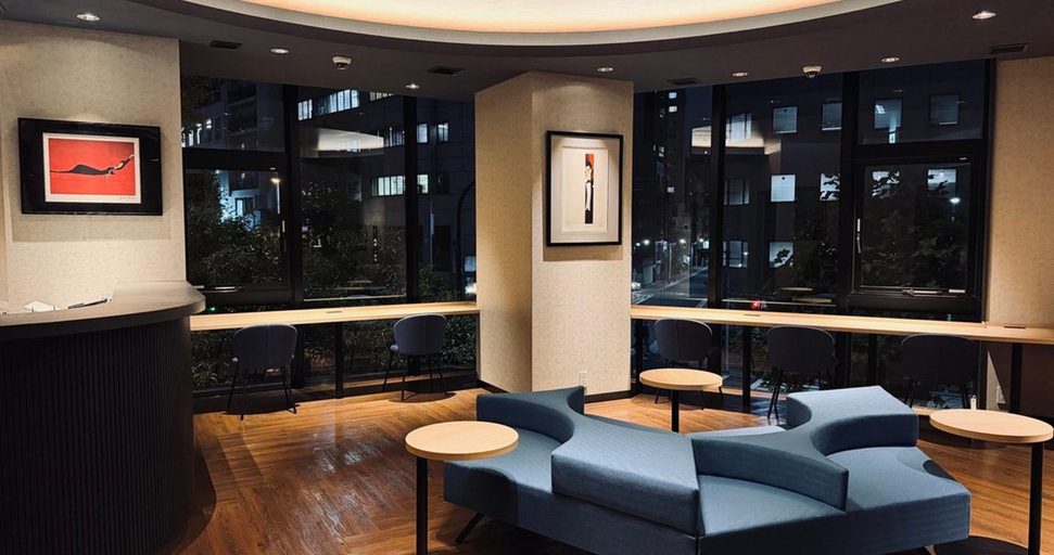 Public Area 2, Nesthotel alt. Kuramae Station, Taitō