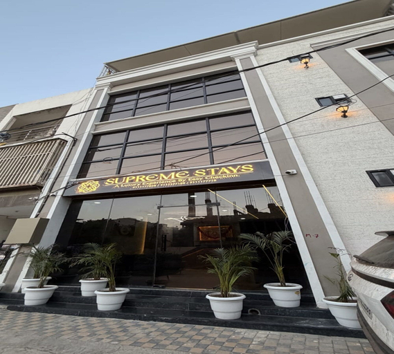 Exterior detail 2, Supreme Stays, Indore