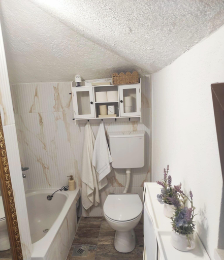 Bathroom, House Silvana, Postira