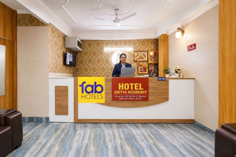 Reception 3, FabHotel Aditya Residency - Sector 59 Metro Station, Gautam Buddha Nagar