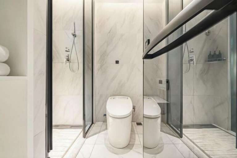 Bathroom 3, Yitel Hotel (Lanzhou Wanhui International Plaza Gansu Provincial Museum Store)), Lanzhou