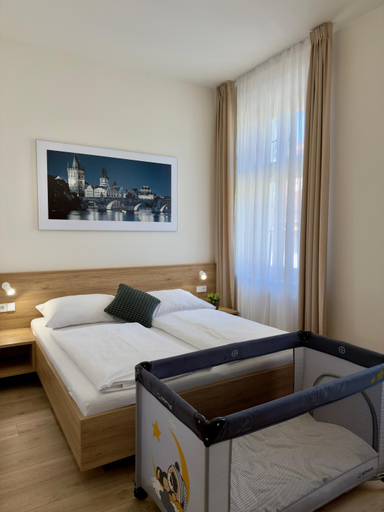 Bedroom 3, Downtown Suites Jugoslavska, Praha 1