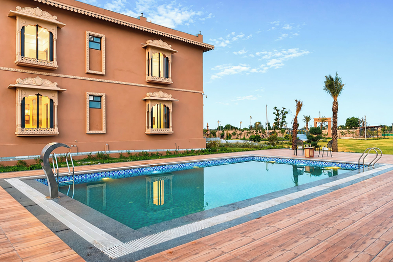 Pool 4, ELIVAAS Nirvana 5BHK Farmhouse with Pool, Jaipur