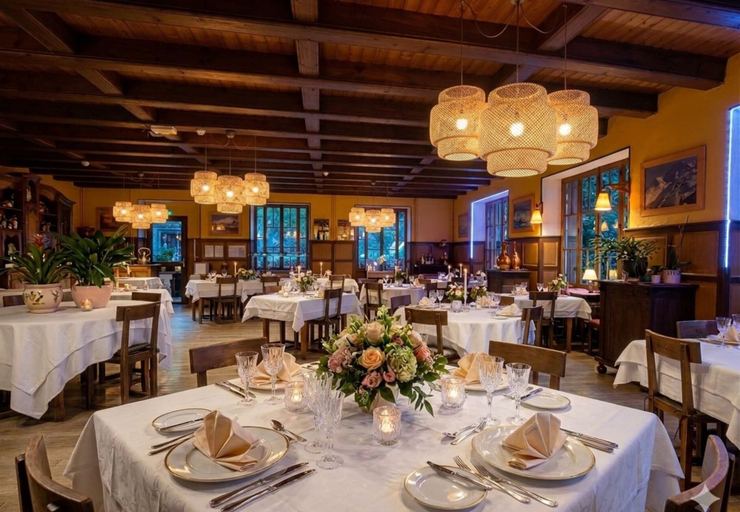 Dining, Hôtel Le Belvédère, Savoie