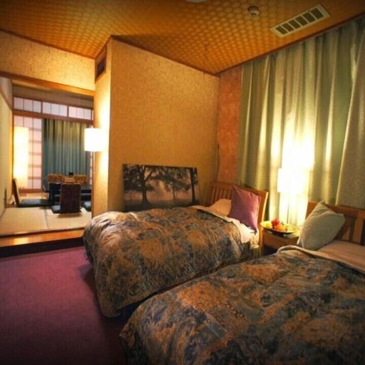 Bedroom 2, Hotel Ikaho Ginsui, Shibukawa
