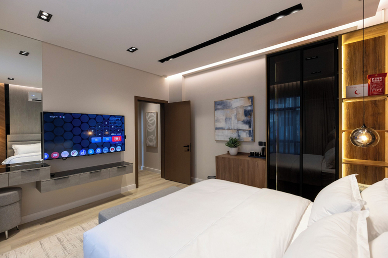 Interior 3, Elegant Studio Near Quba Mosque Prime Location, Al Madinah Al Munawwarah