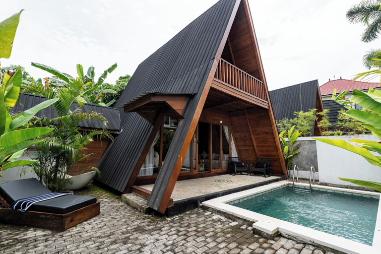 Pool 3, Tropical 1BR Loft Canggu Private Pool, Badung