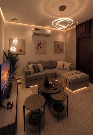 Living area 3, Comfortable Diamond Apartments Al Bawadi, Jeddah