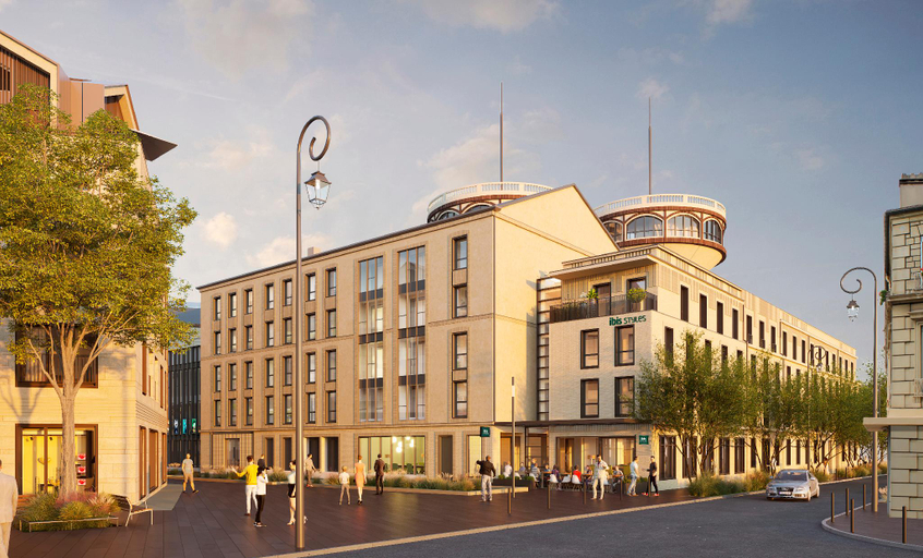 Exterior view 3, ibis Styles Saint Germain en Laye (Opening October 2026), Yvelines