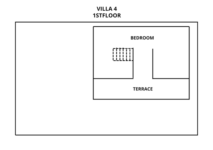 Floor plan 2, Tropical 1BR Loft Canggu Private Pool, Badung