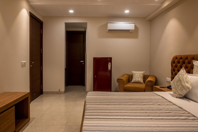 Bedroom 2, Perch Service Apartment - MG Road, Gurgaon