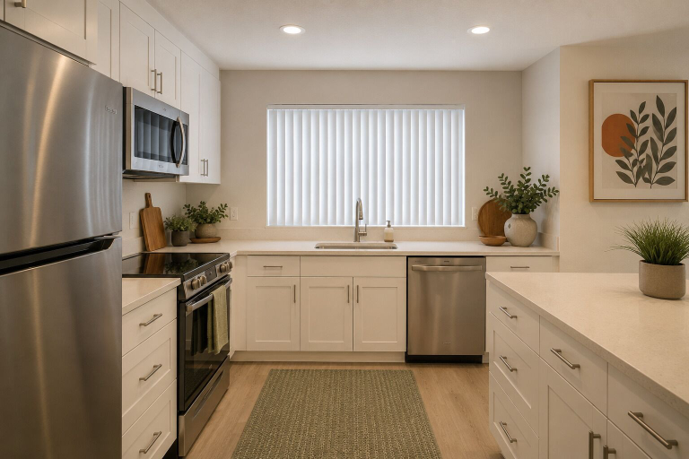 Private kitchen, The Kinley Stays, Toronto