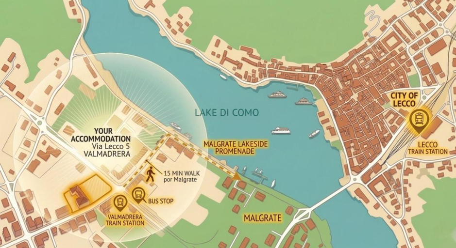 Others 5, B&B near Lake Como - Close to train & bus - Breakfast included, Lecco