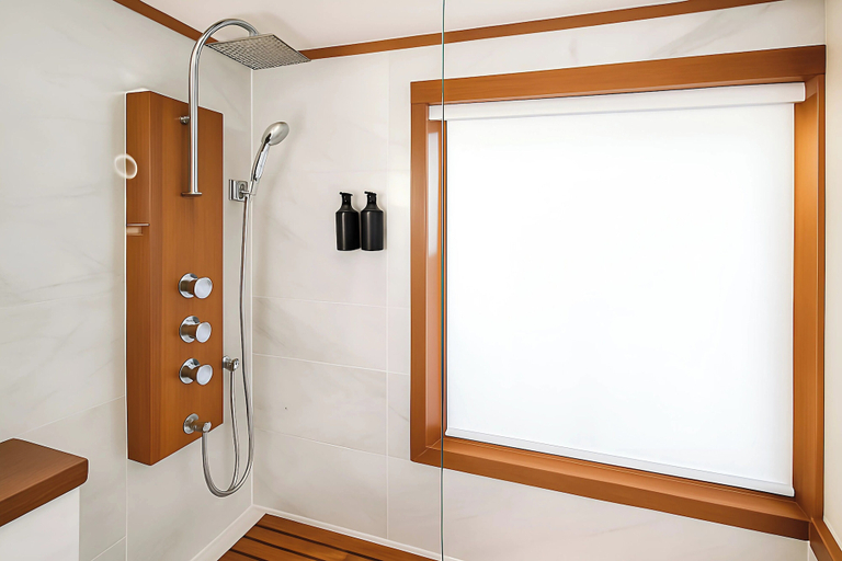 Bathroom 3, 4 nights Deluxe Nile Cruise full board, Luxor
