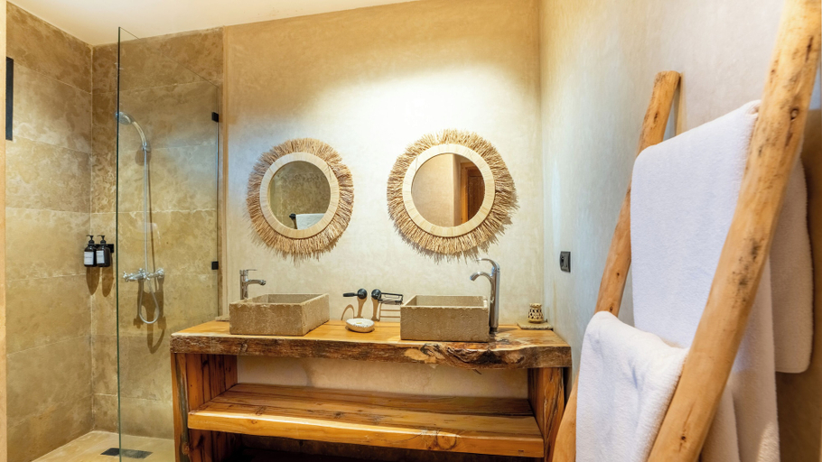 Bathroom 4, Bio et bois - Luxury Bio farm, El Hajeb