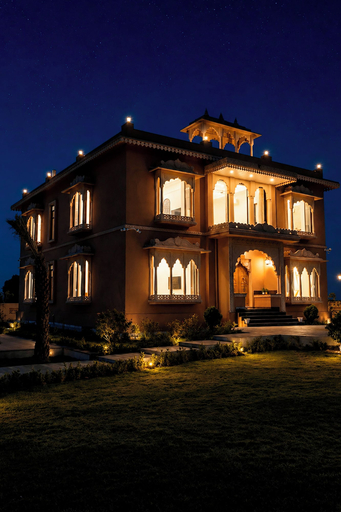 Exterior 5, ELIVAAS Nirvana 5BHK Farmhouse with Pool, Jaipur