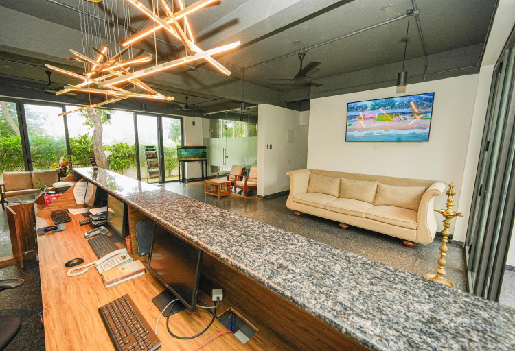 Public Area 2, Shelter Beach Resort, Kancheepuram
