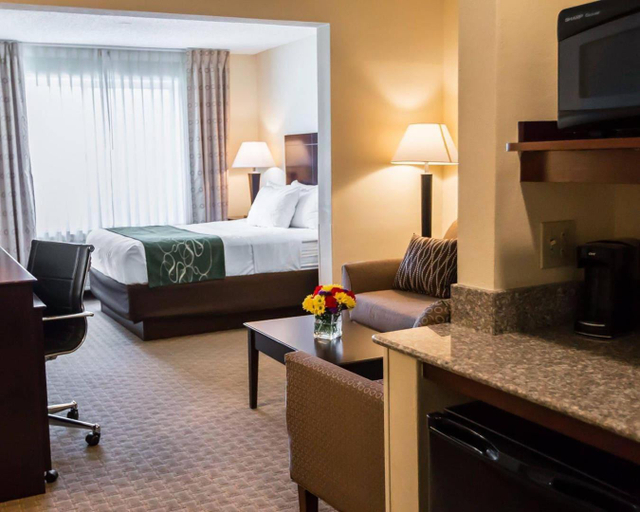 Bedroom, Comfort Suites University Area Notre Dame-South Bend, Saint Joseph