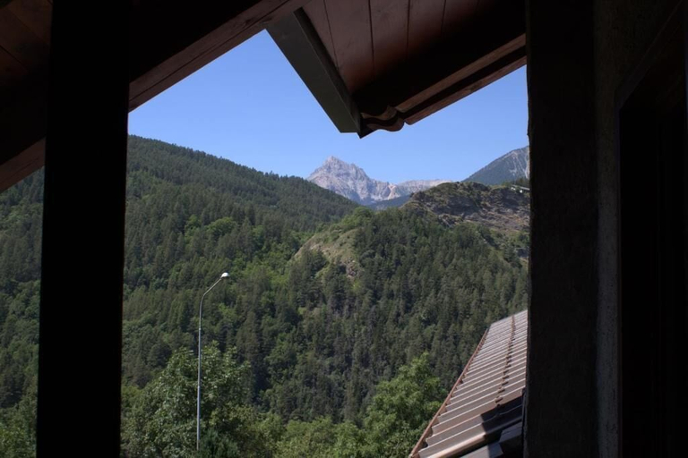 View from room 5, Hotel chalet Bellevue, Torino