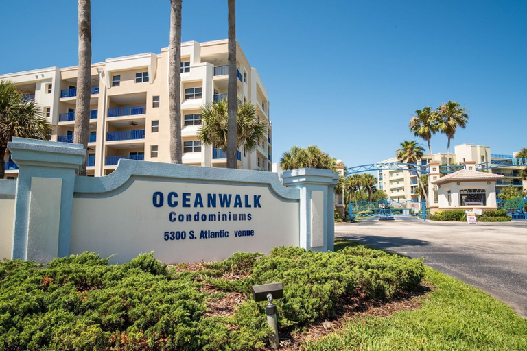 Exterior 3, Oceanview Retreat w/ Balcony, Pool, & Steps From New Smyrna Beach, Volusia