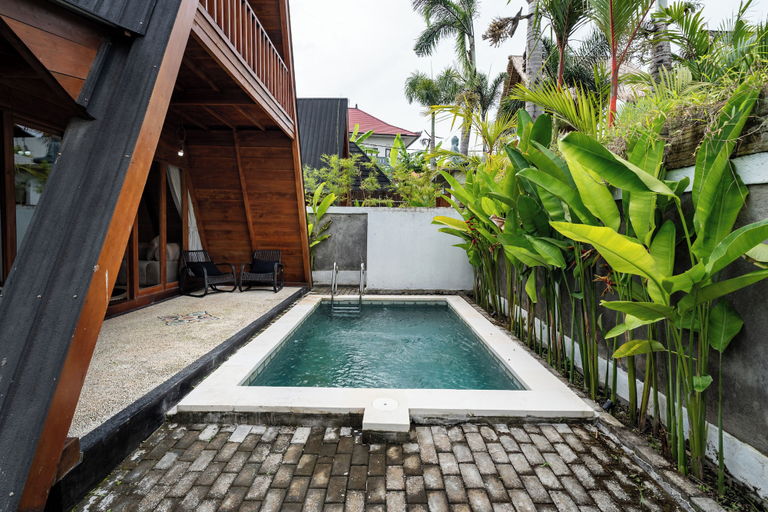 Pool 4, Tropical 1BR Loft Canggu Private Pool, Badung