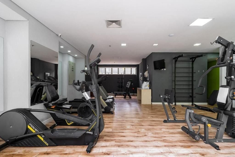 Fitness facility 3, Flat 4 estrelas Wyndham Paulista, São Paulo