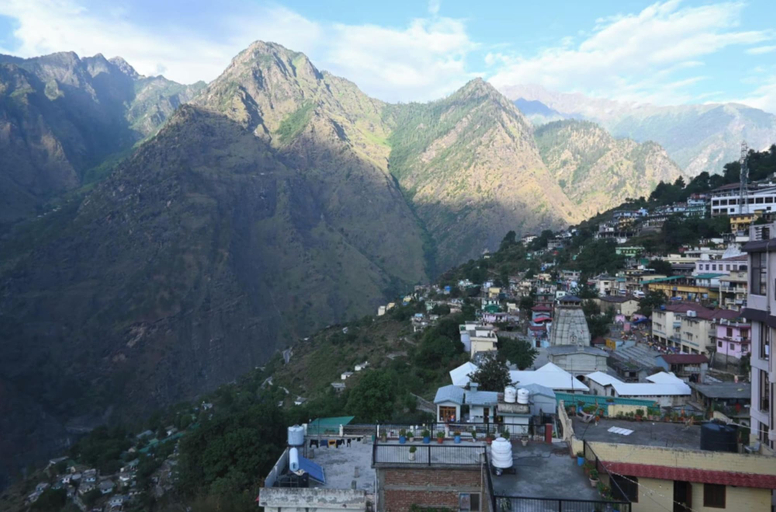 Aerial view 5, Siddharth New Hotel byLowBazar Joshimath, Chamoli
