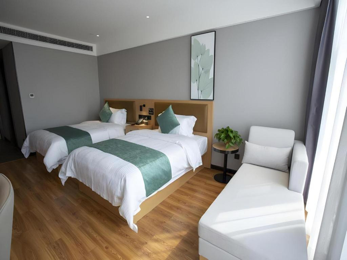 Bedroom 2, Green Tree Inn Hebei Handan Guantao County Weizheng Road, Handan