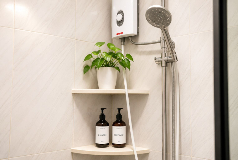 Bathroom 3, Sky Garden Homestay, Olongapo City