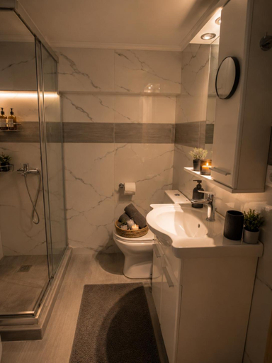 Bathroom, N&P Residence Stylish Stay Near the Acropolis, Attica