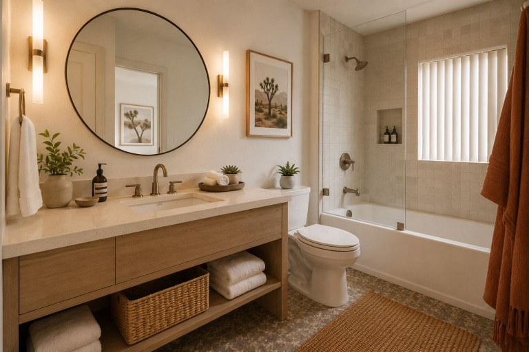 Bathroom, Monelle Grand Hotel, Toronto