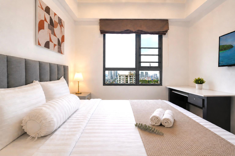 Bedroom 3, Masteri Thao Dien by AmbiHOME, District 2
