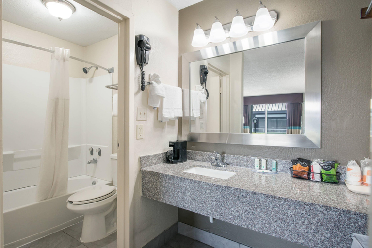 Bathroom 4, Quality Inn Concord Kannapolis, Cabarrus