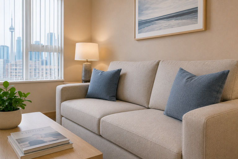 Living area 5, The Mirella Hotel, Toronto
